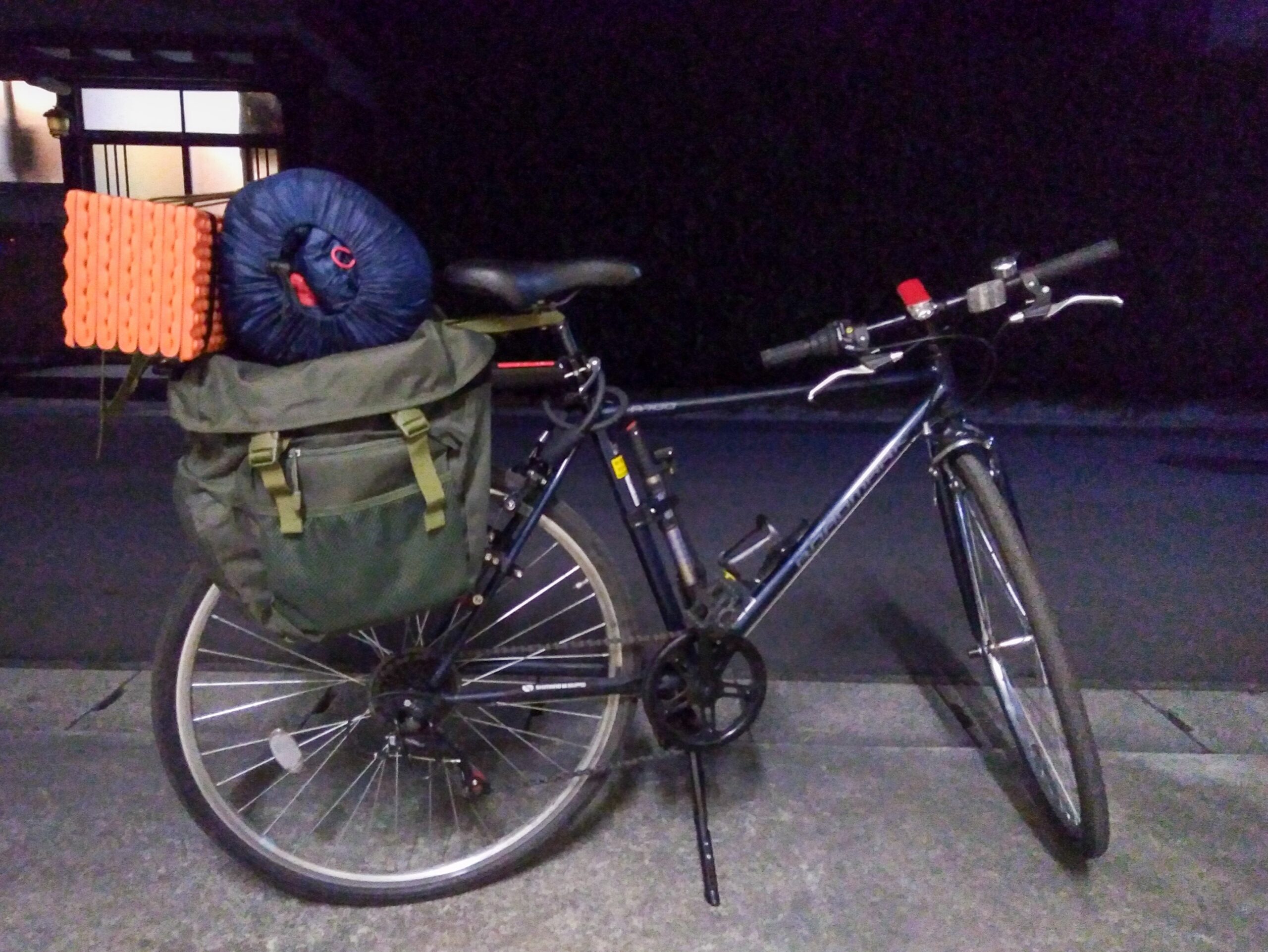 シティ車をランドナー風にカスタムした改造の歩み：荷物編